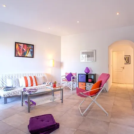 公寓 Casa Estel - Blue In Downtown Of Erbalunga *